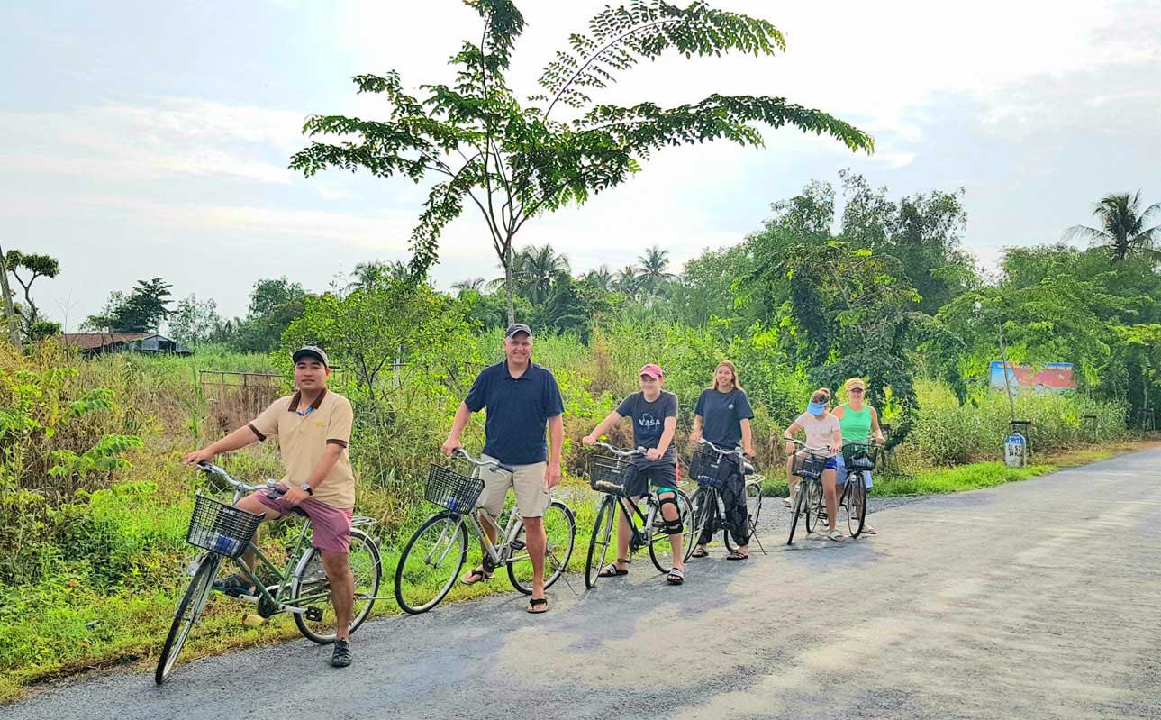 Cycling Tour Mekong Delta Saigon to Chau Doc 3 Days
